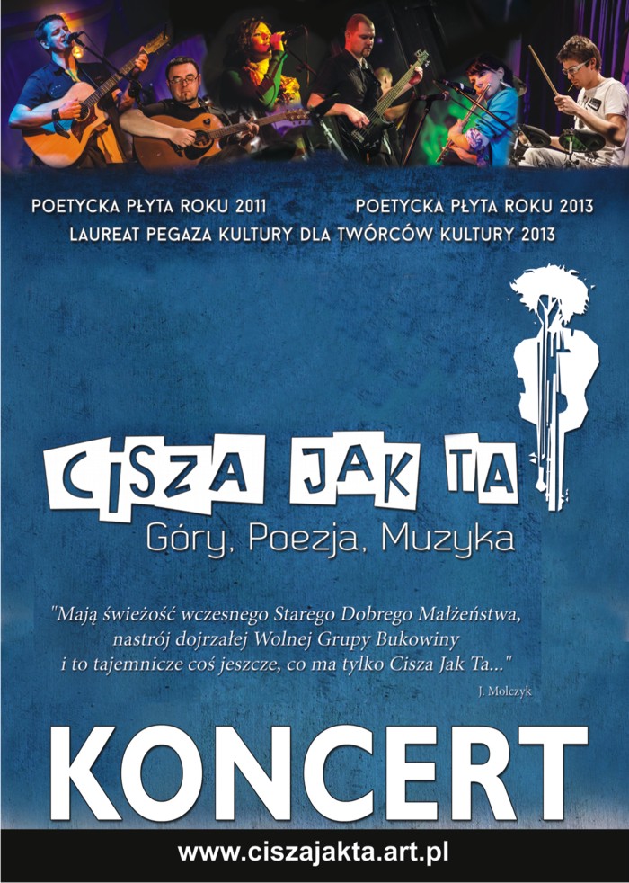 Plakat CISZA JAK TA