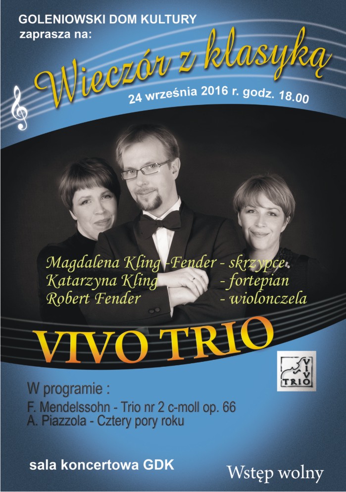 Plakat Wieczór z klasyką A internet