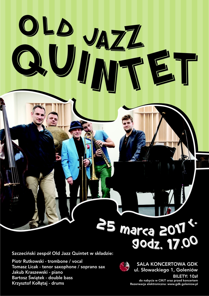 Plakat Old Jazz Quintet