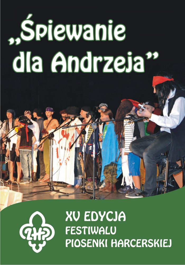 Plakat ŚPIEWANIE DLA ANDRZEJA