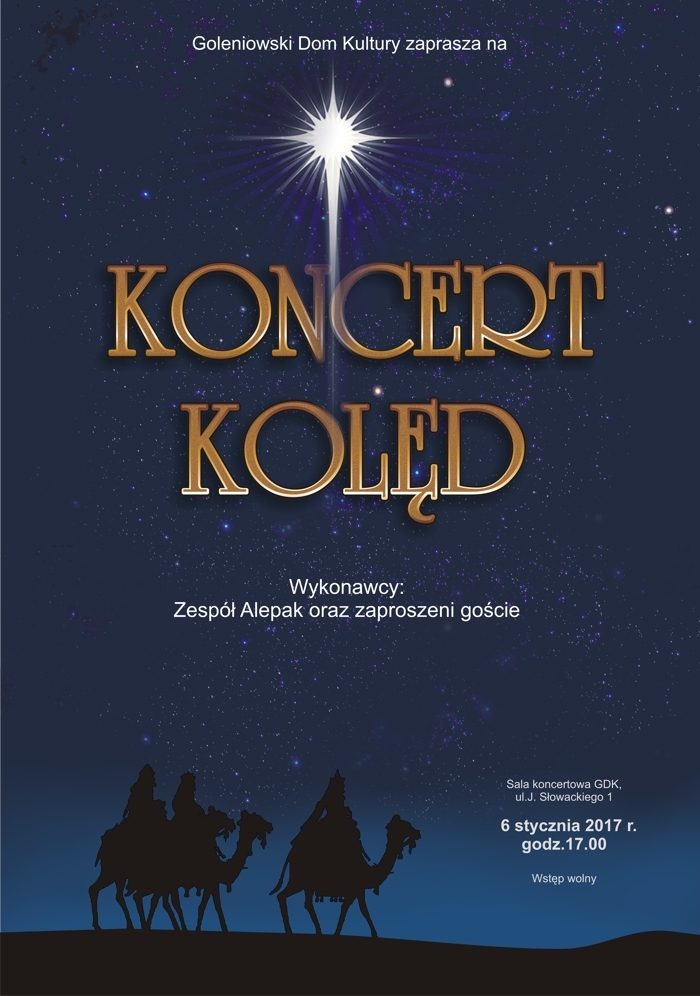 PLAKAT Koncert Kolęd poprawiony
