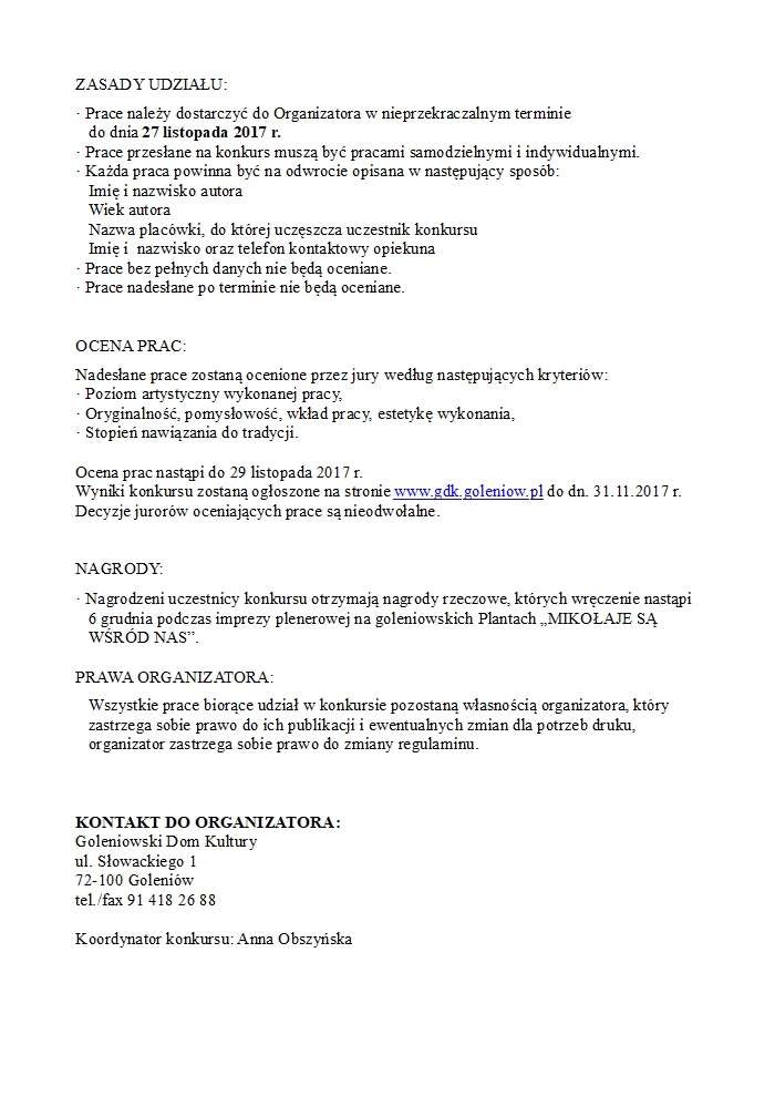 2popr.III Powiatowy Kartka Boże Narodzenie